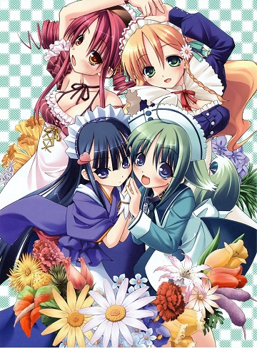 Смотреть онлайн хентай Услужливые служанки / Oshiete Re: Maid